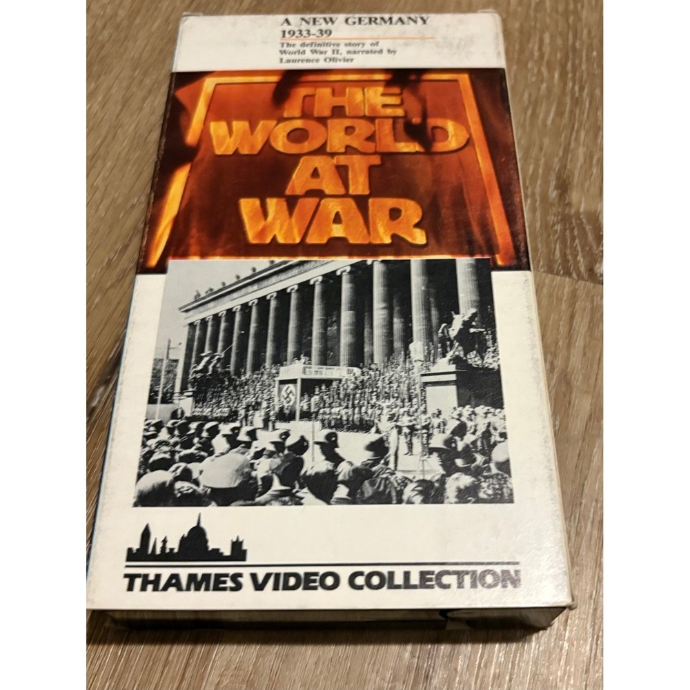 The World at War A New Germany 1933-39 VHS Special Collector's Series Thames HBO